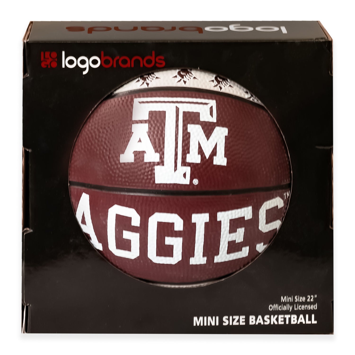 Texas A&M Mini Rubber Basketball