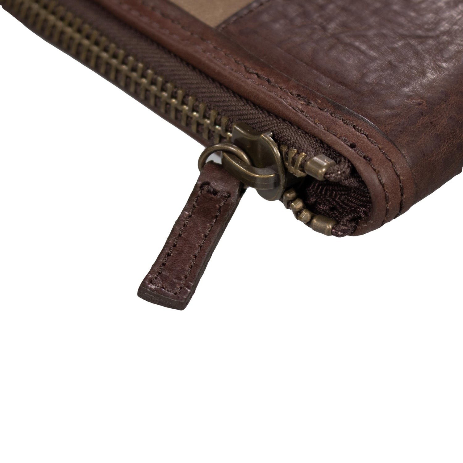 Mission Mercantile Leather Goods Brown Canvas Pistol Case