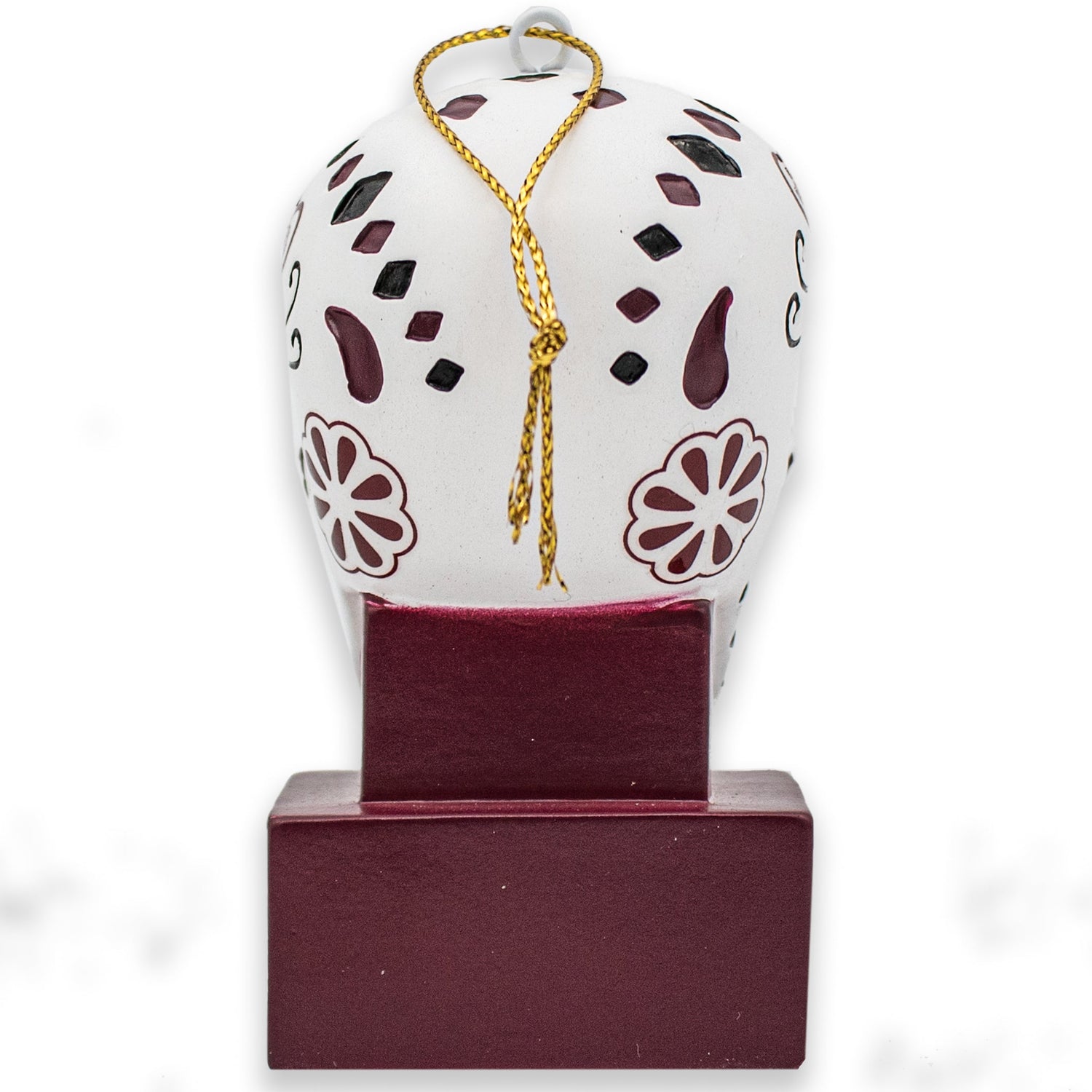 Texas A&M Sugar Skull Ornament