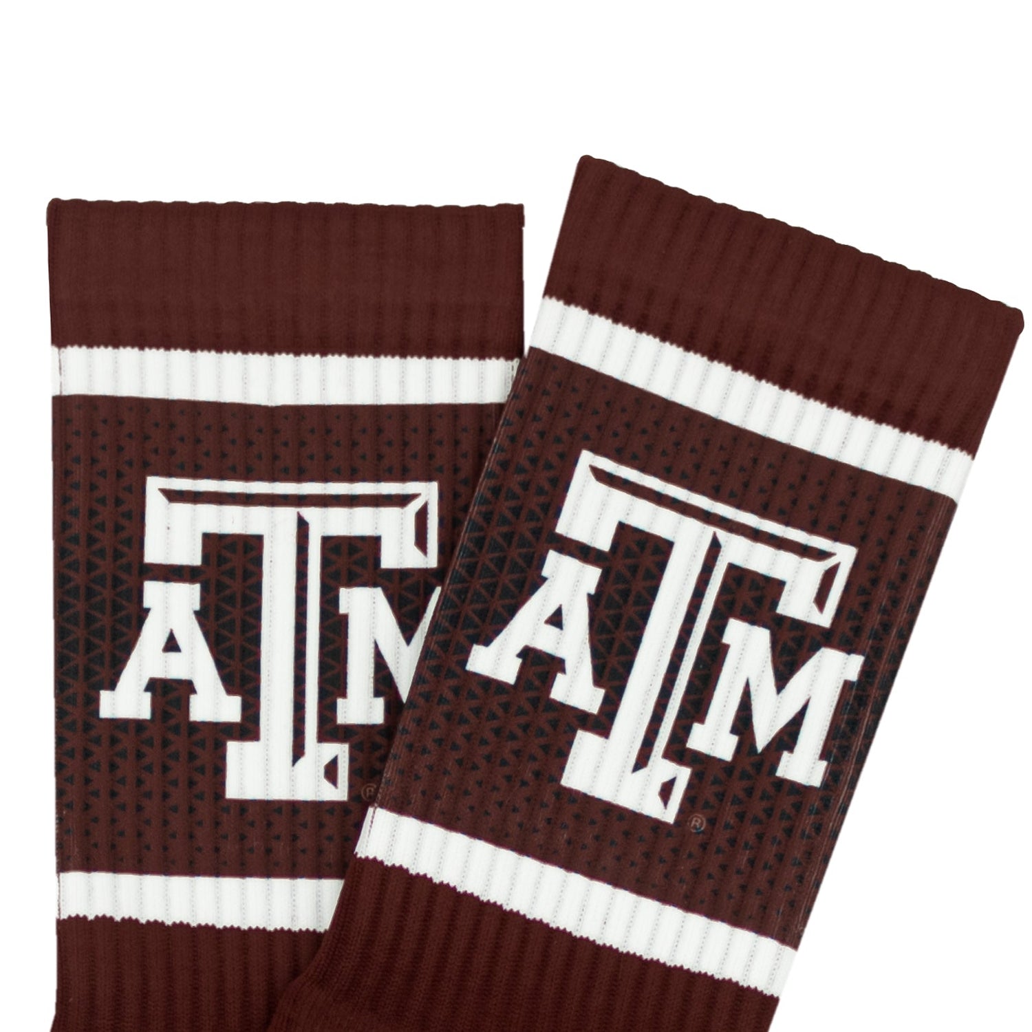 Texas A&M Beveled Logo Socks