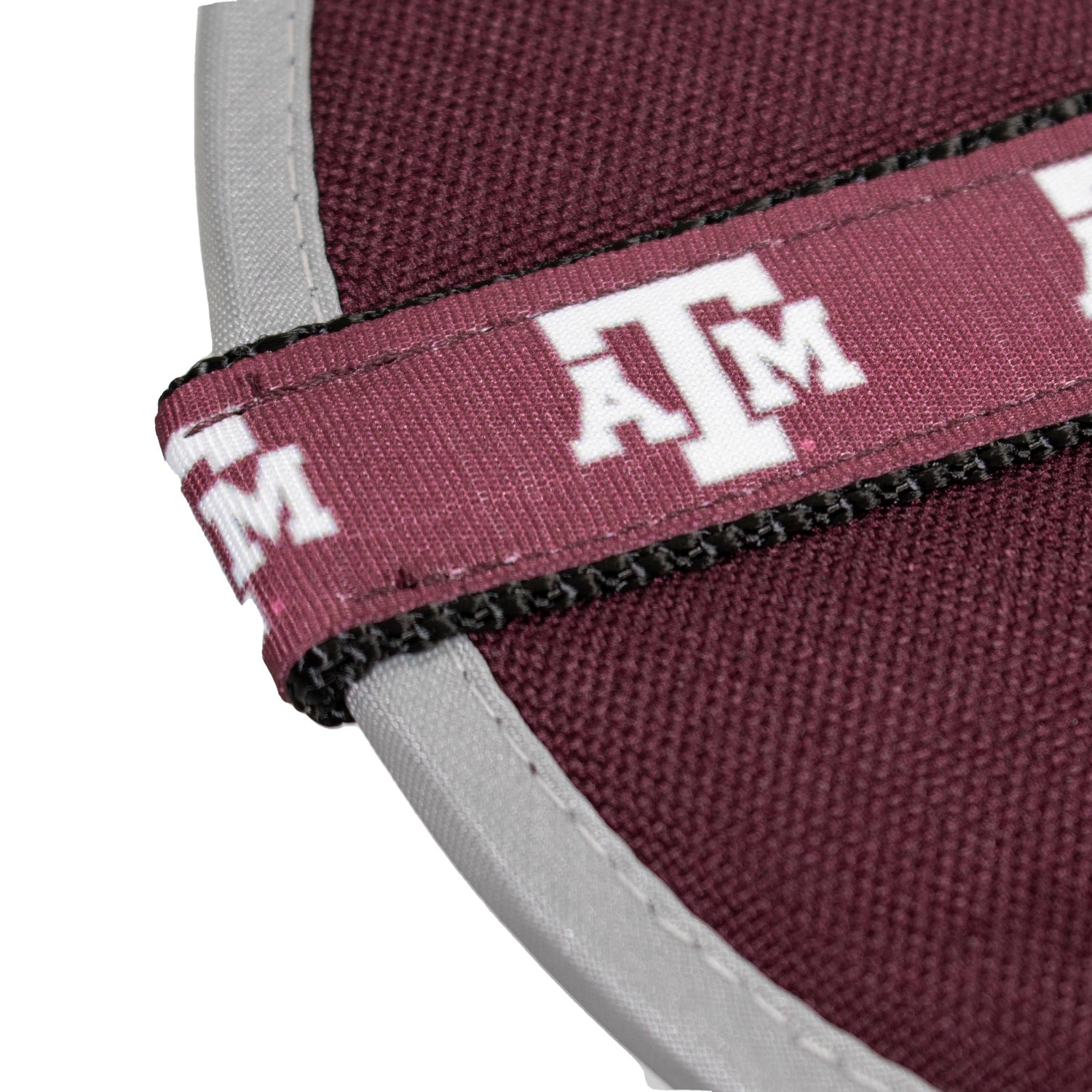 Texas A&M Flying Disc Squeaky Dog Toy