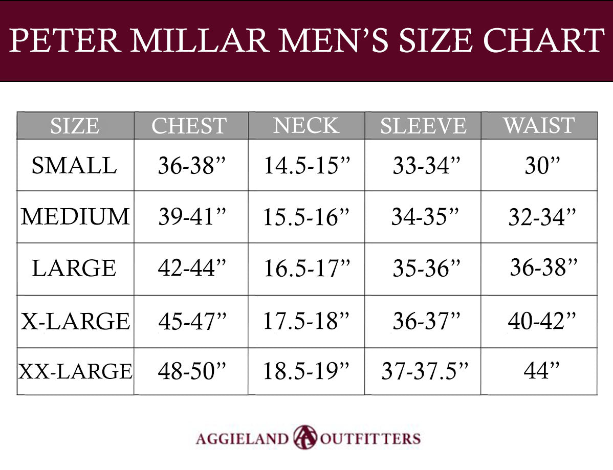Peter millar polo sizing hotsell