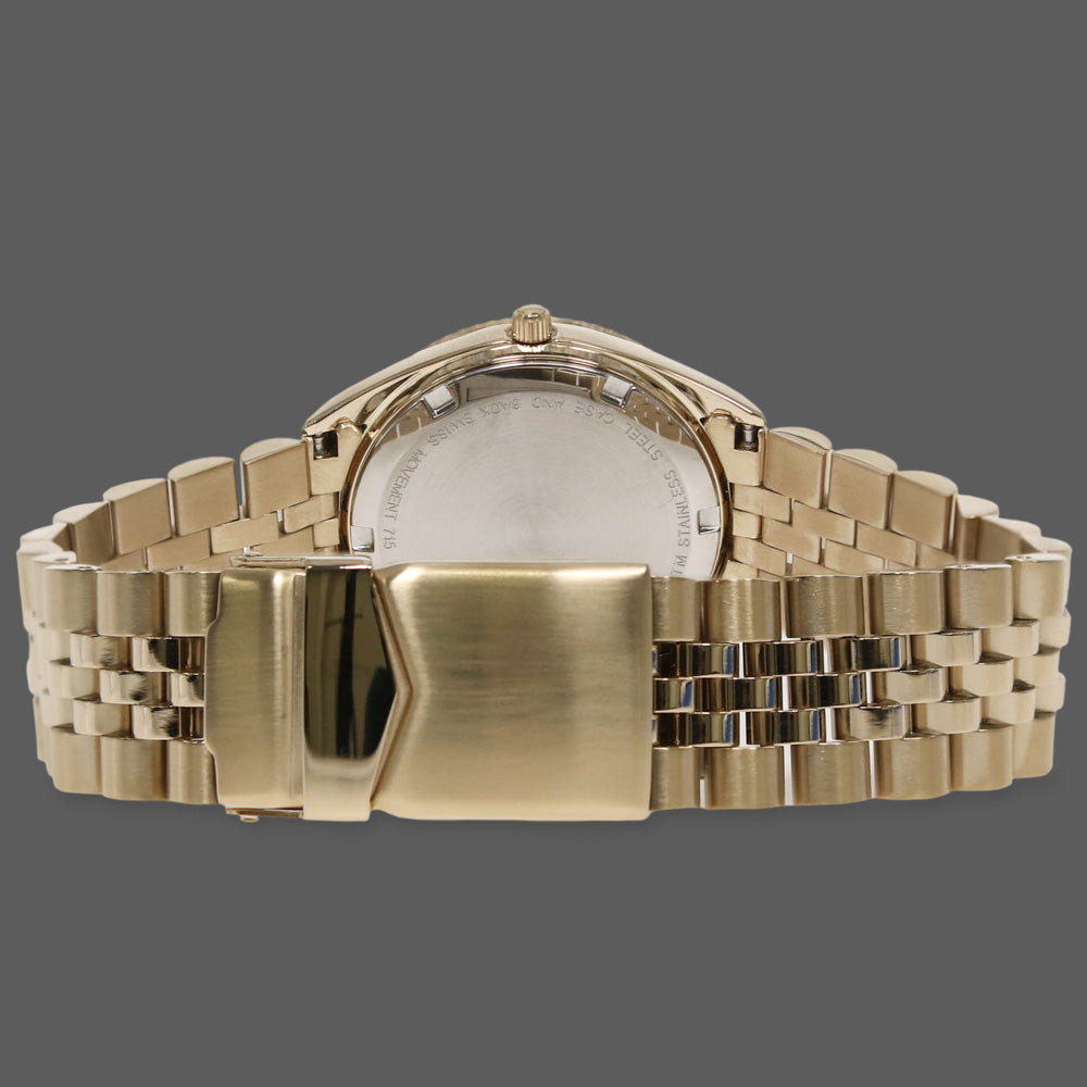 Belair Texas A&M Men's Gold Tone Watch