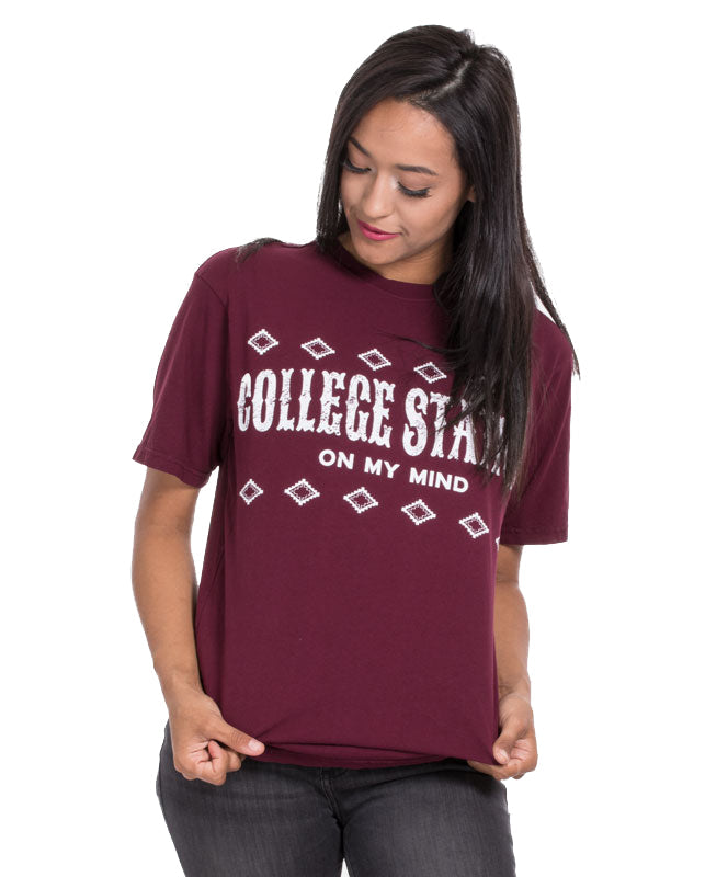 College Station On My Mind T-Shirt