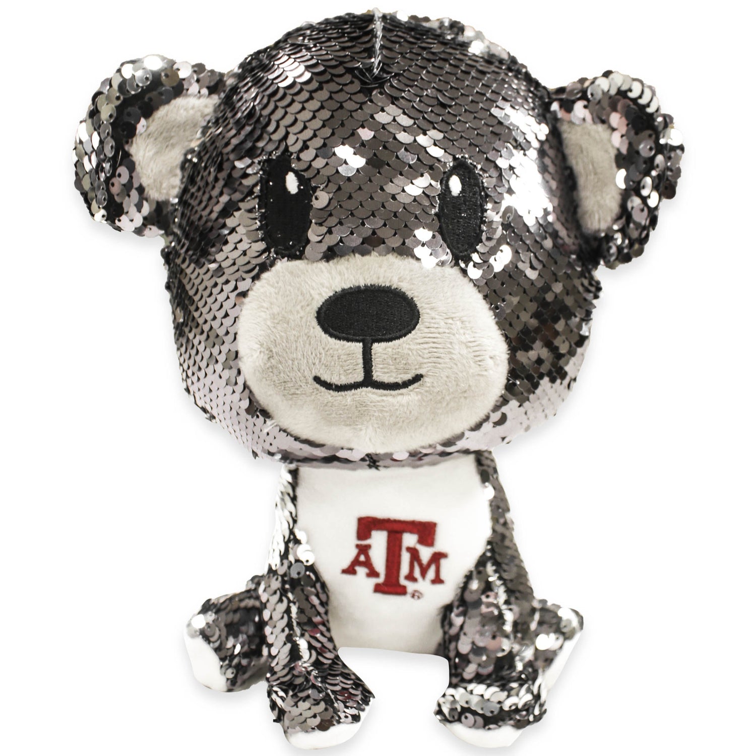 Texas A&M 9" Sequin Bear Plush Toy