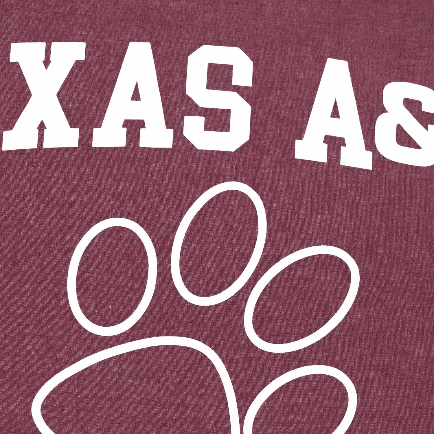 Texas A&M Large Triangle Pet Bandana