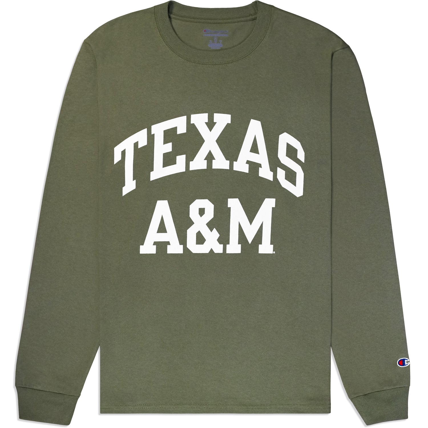 Texas A&M Champion Block Long Sleeve Tee
