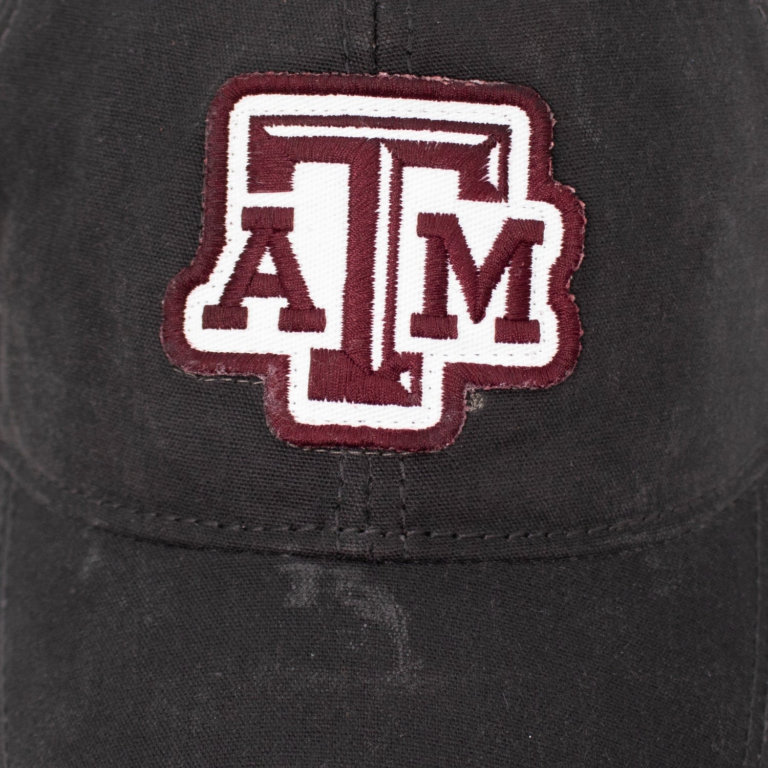 Texas A&M Wax Cotton Patch Adjustable Hat