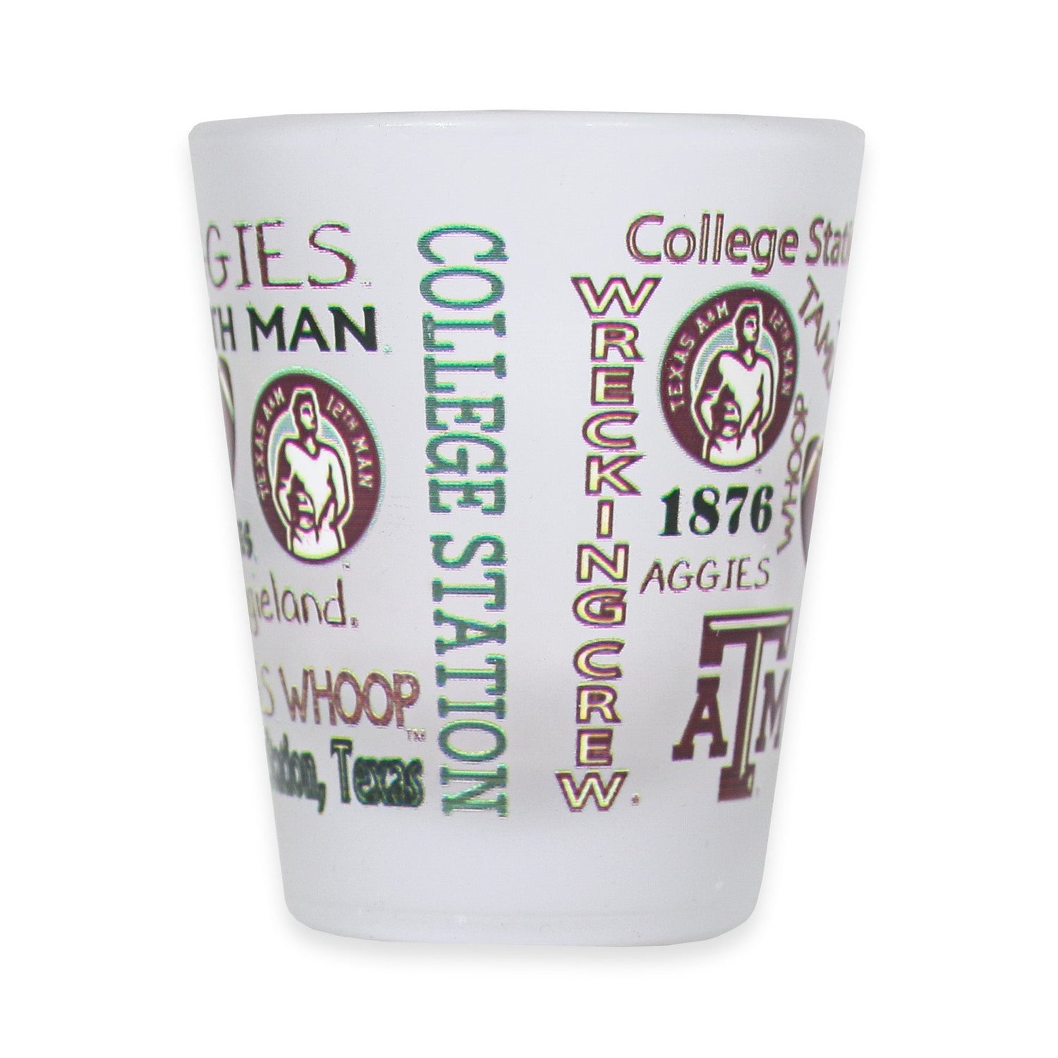 Texas A&M Aggies Frosted Shot Glass