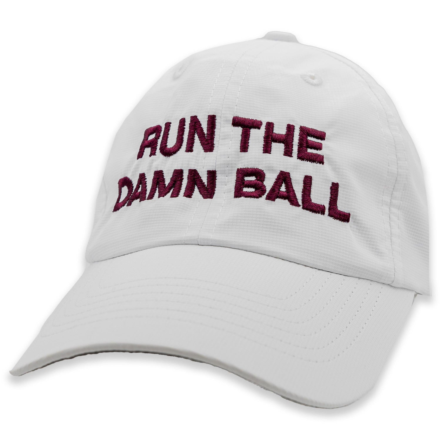 Run The Damn Ball White Hat