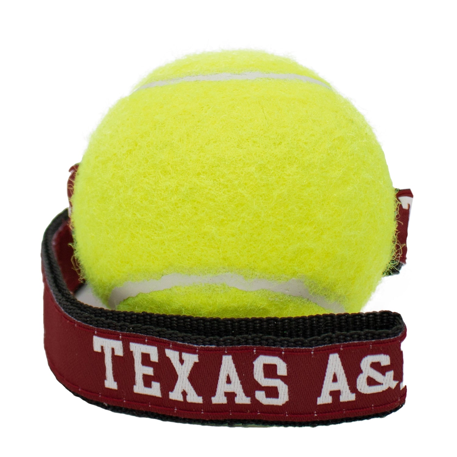 Texas A&M Woven Tennis Ball Toss Toy