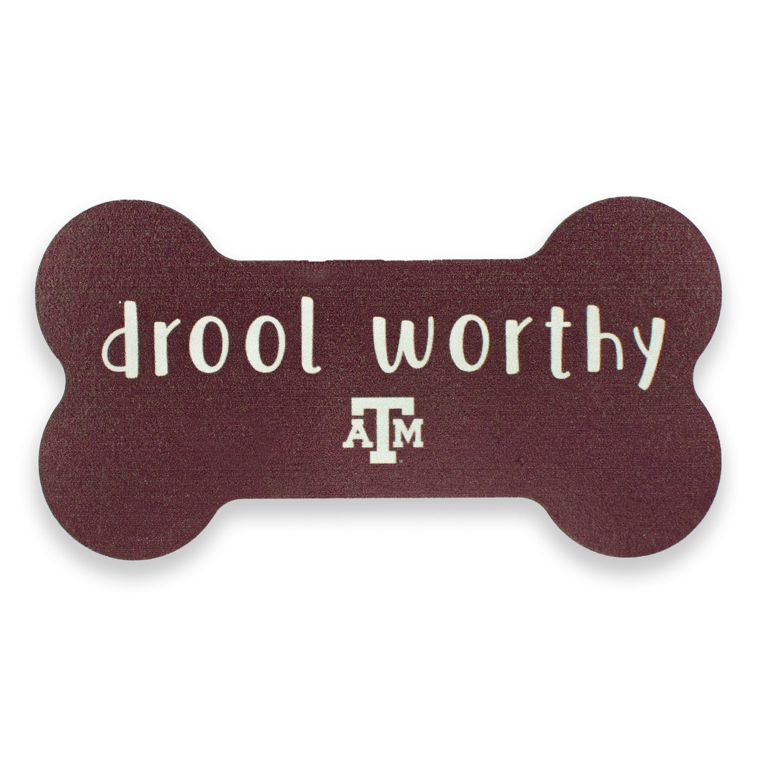 Texas A&M Drool Worthy Dog Bone Magnet