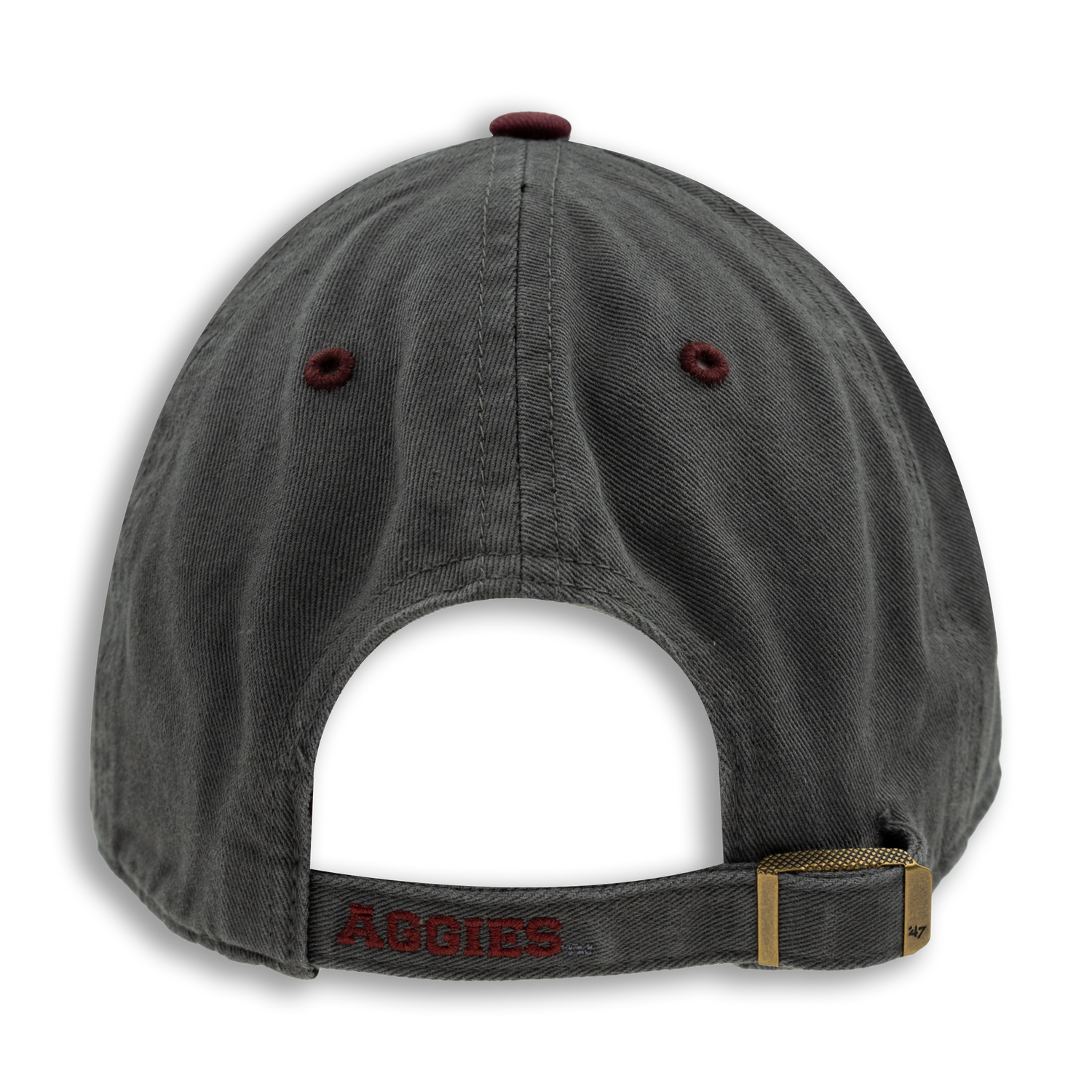 Texas A&M Maroon Logo '47 Brand Unstructured Gray Hat
