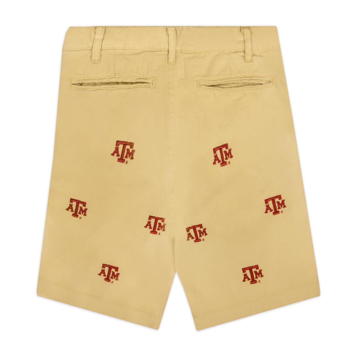 Texas A&M Wes & Willy Boys Embroidered Twill Shorts