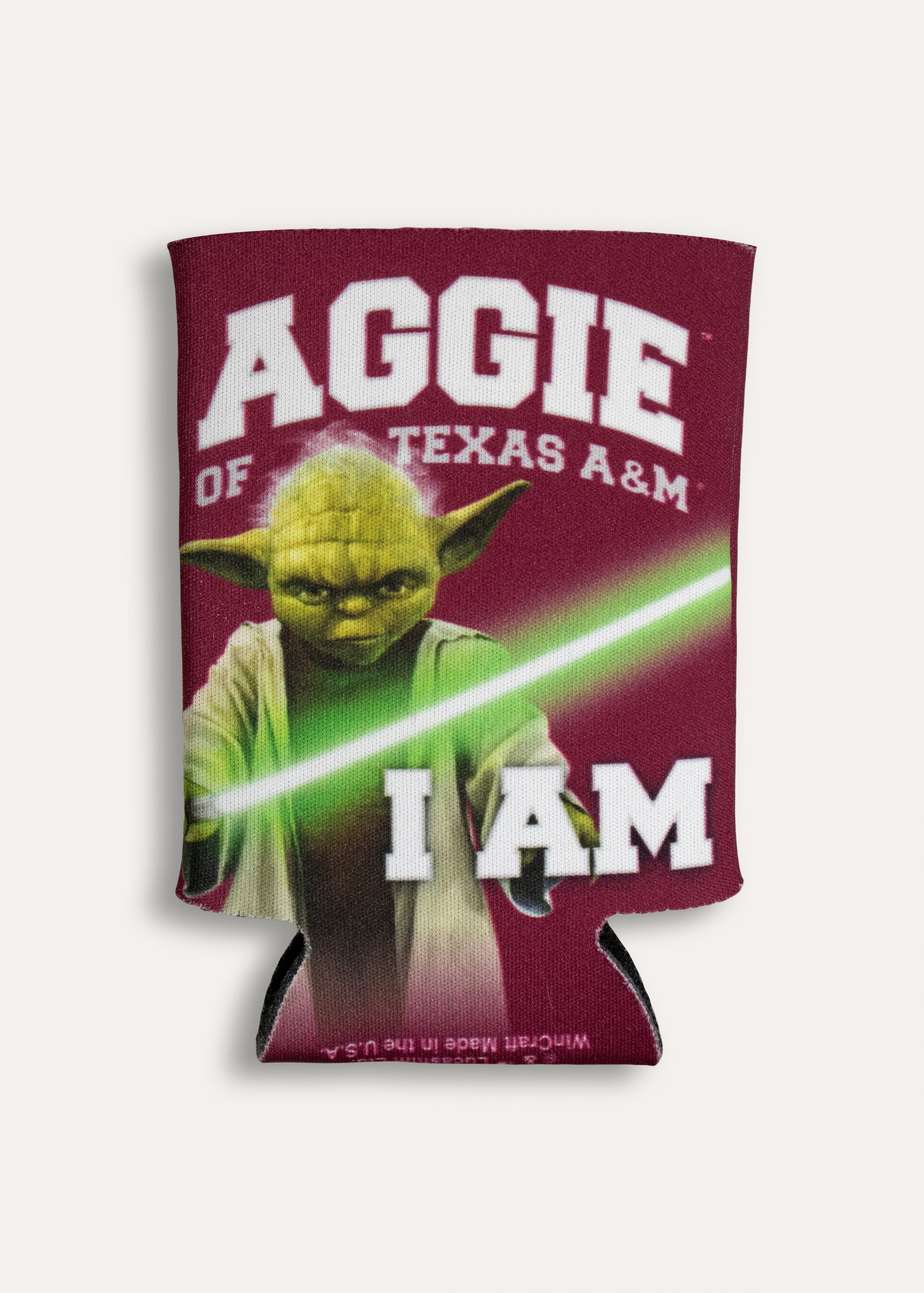 Aggies/Star Wars Yoda Can Cooler