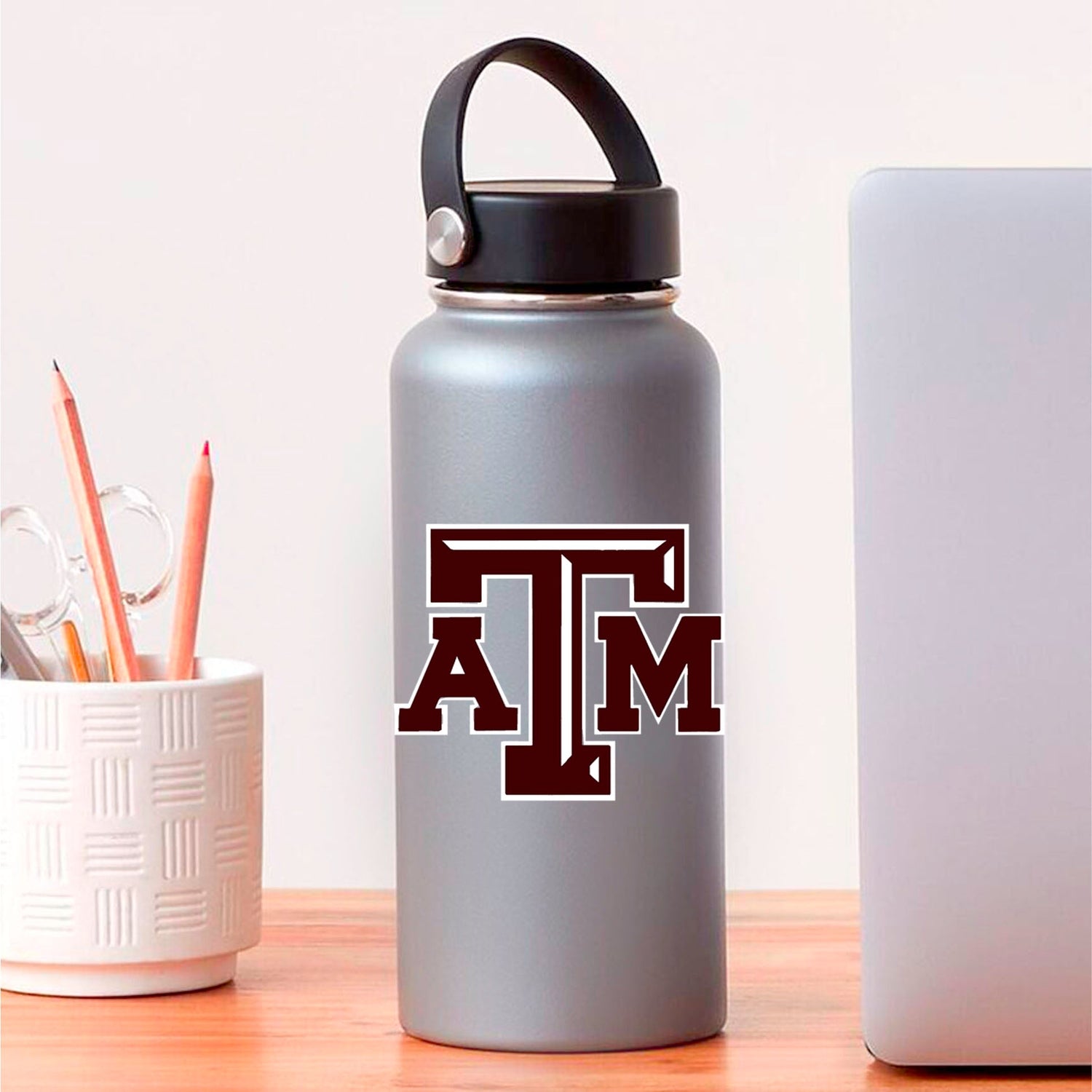 Texas A&M Chiseled Logo 3" Decal