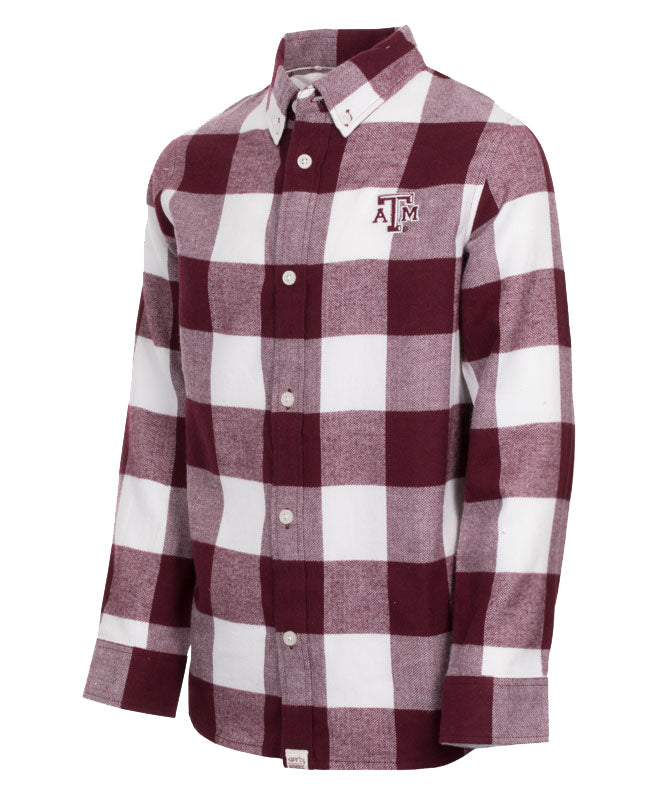 Garb Texas A&M Youth Nicholas Flannel