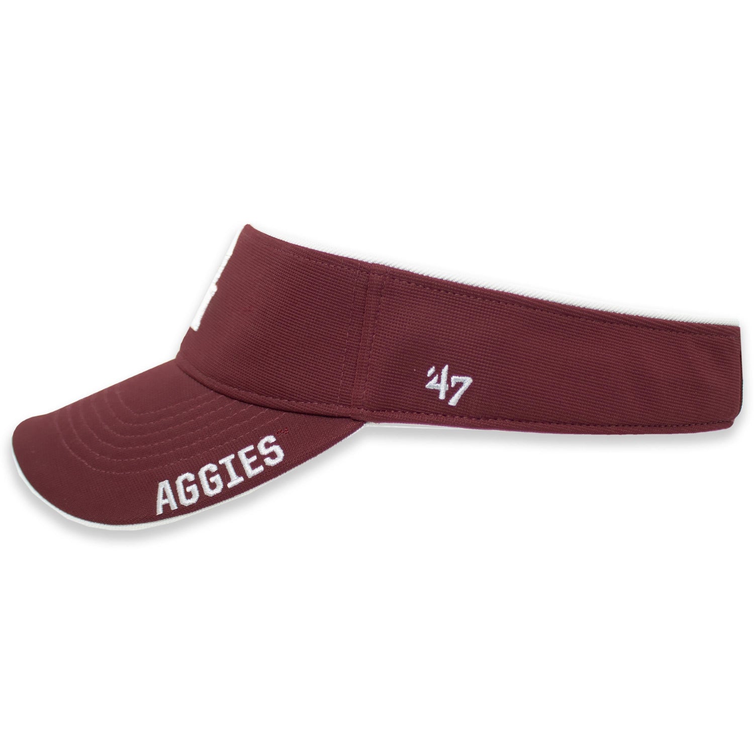 Texas A&M '47 Brand Top Rope Visor