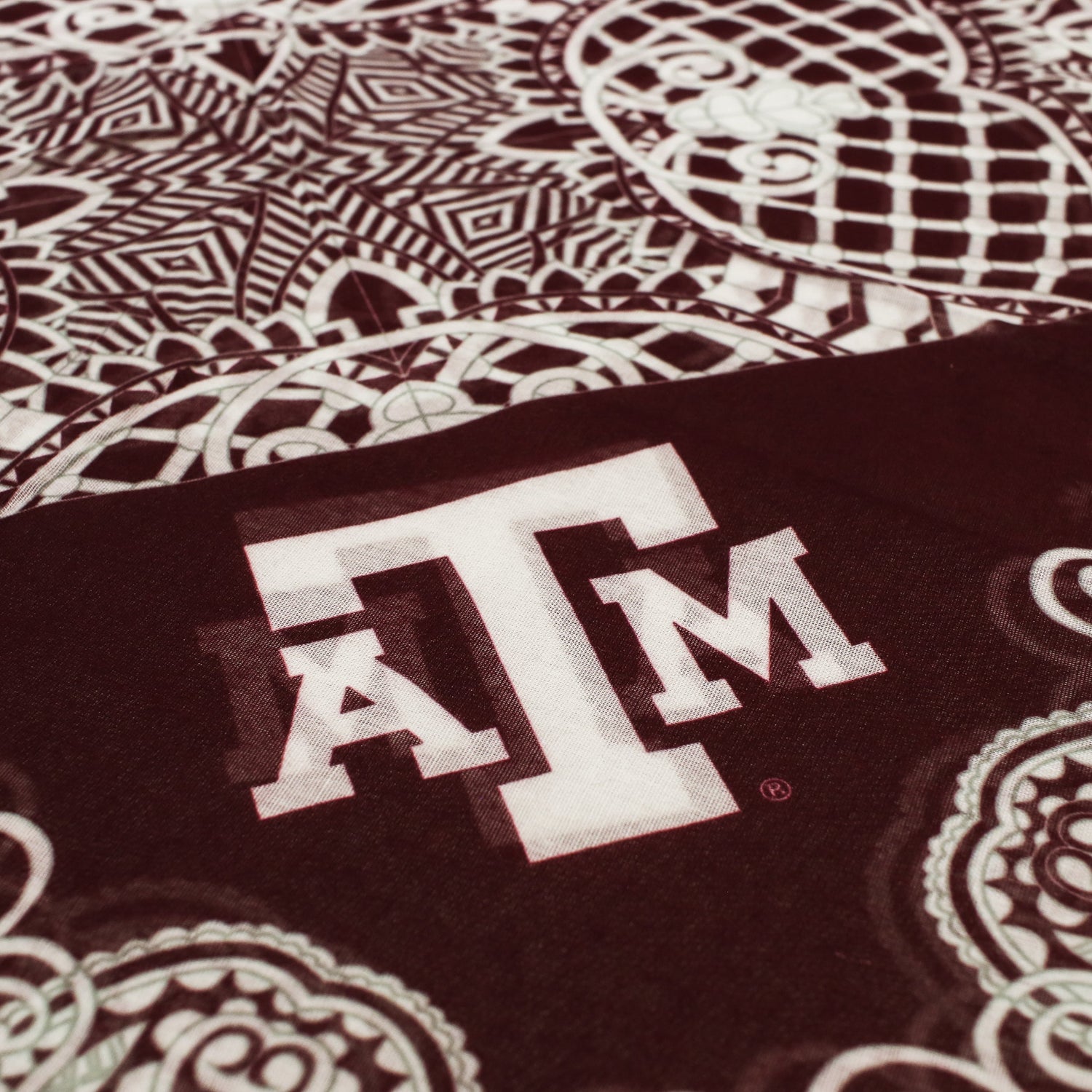 Texas A&M Bailey & Lilly Print Sheer Scarf