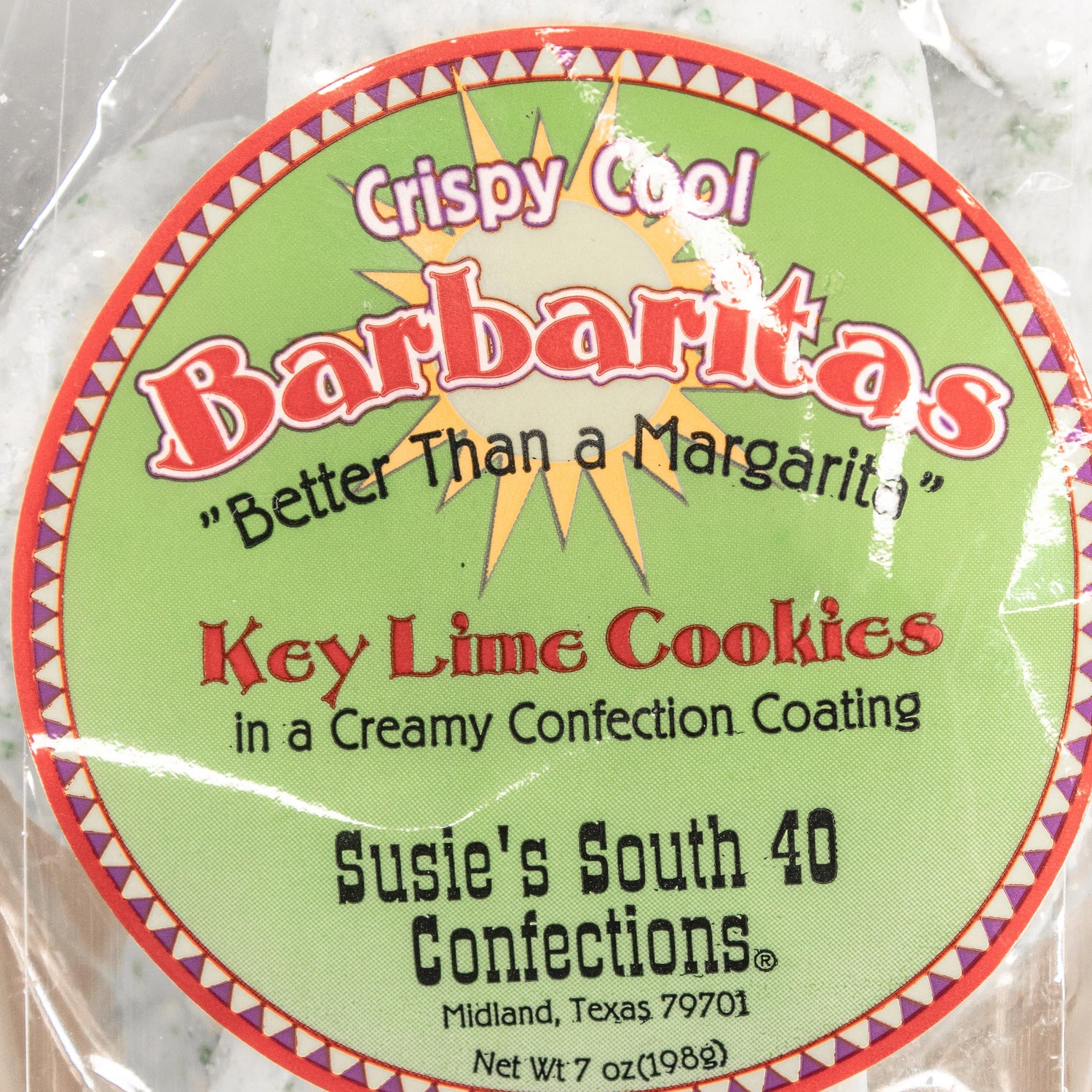 Susie's South Forty Confections Keylime Cookies 3oz