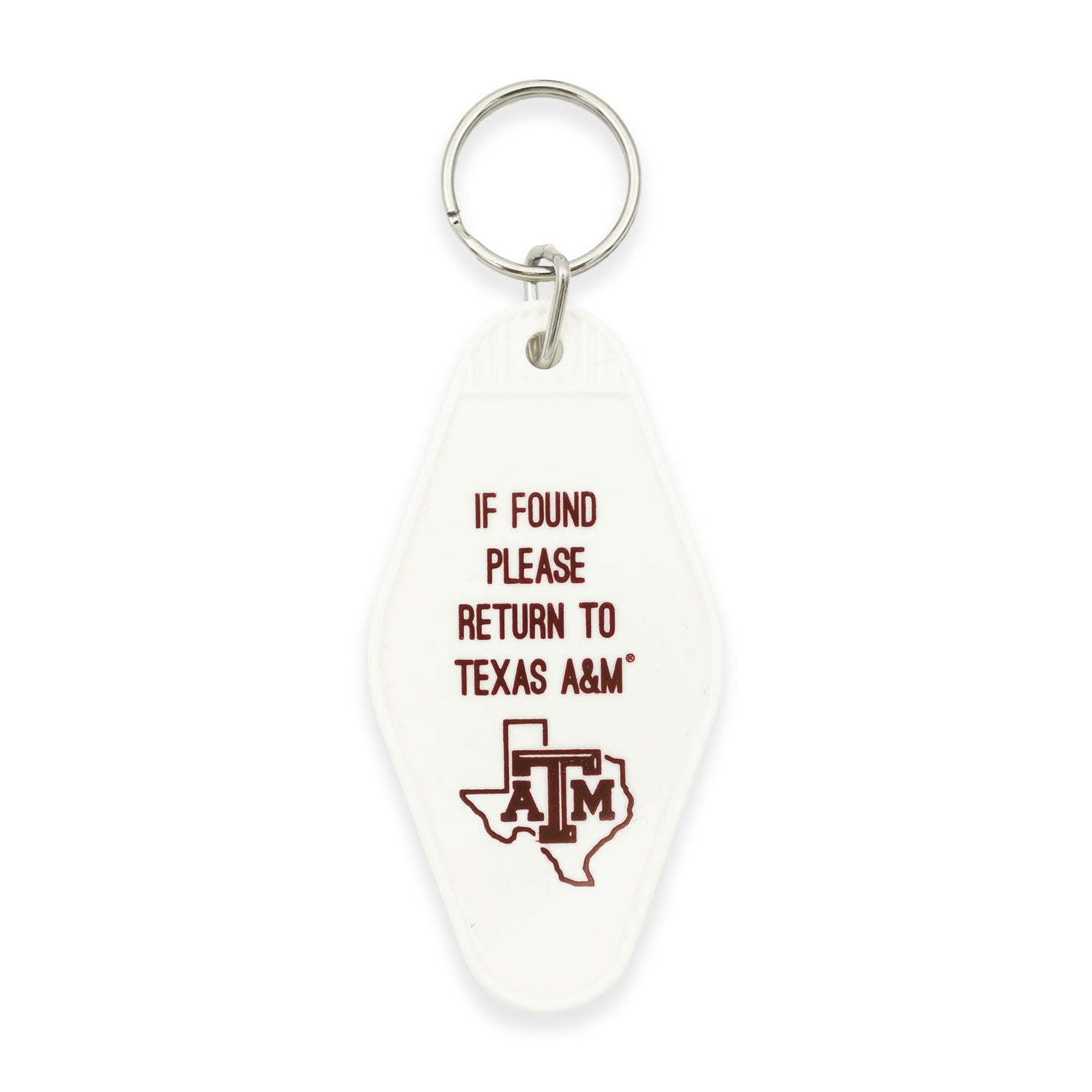 Texas A&M Lone Star Motel Keychain