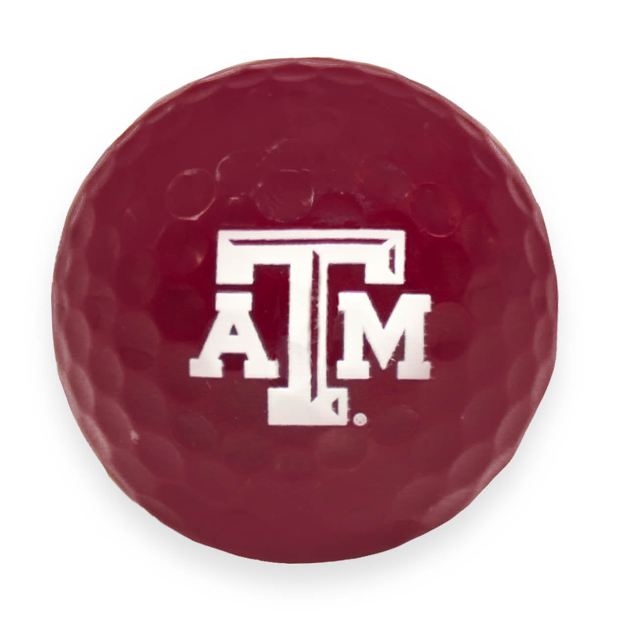 Texas A&M Aggie Maroon Golf Ball