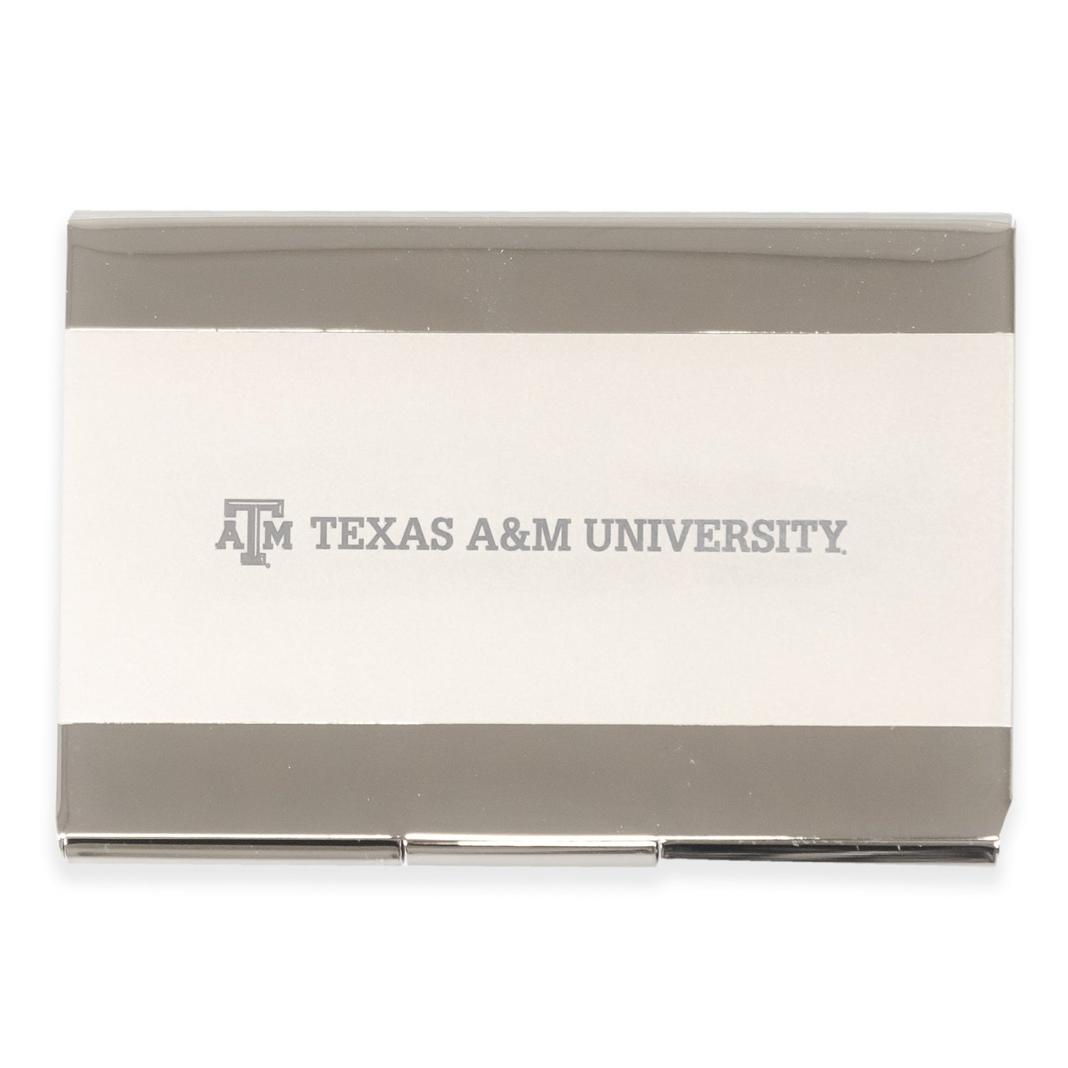 Texas A&M Laser Engraved Two-Tone Card Holder