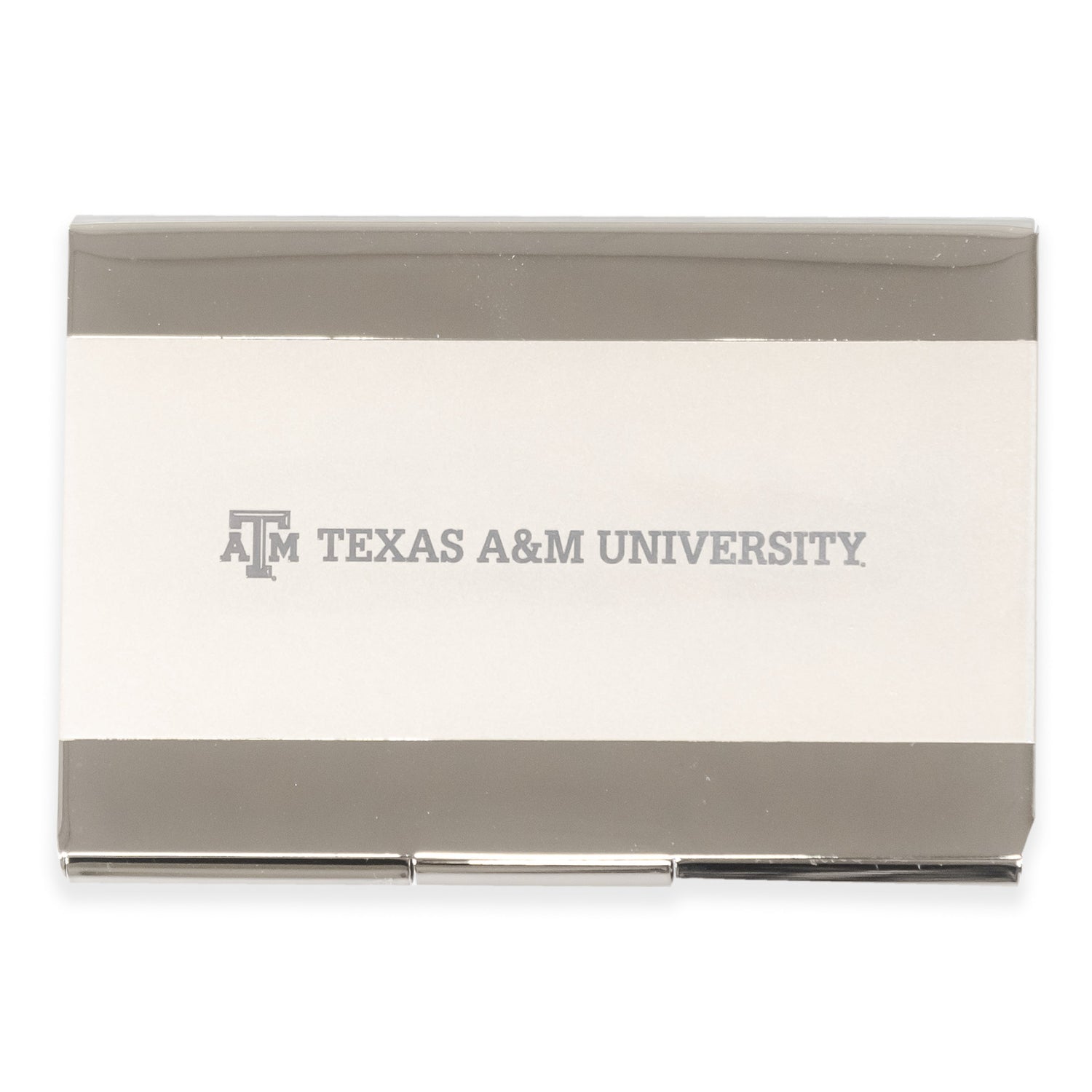 Texas A&M Laser Engraved Two-Tone Card Holder