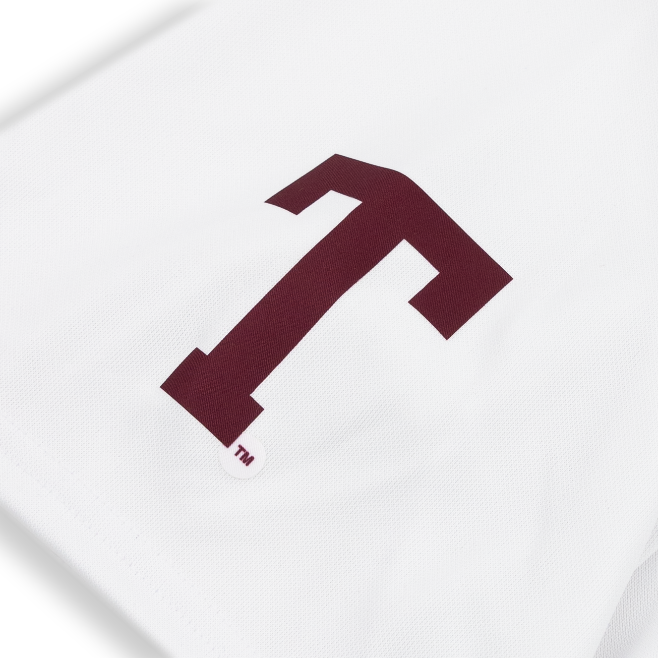 Texas A&M Aggies Adidas Script Baseball White Jersey