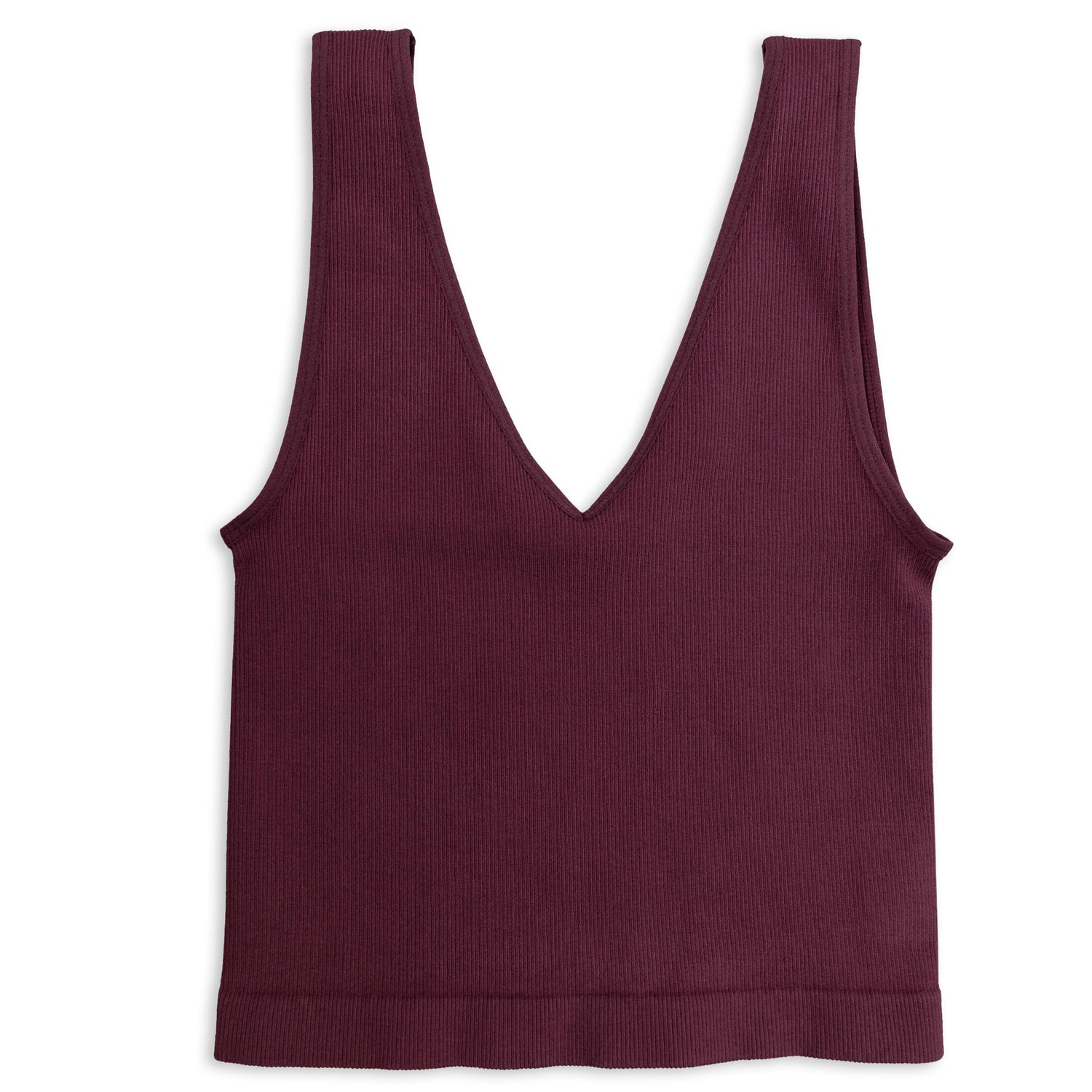 Maroon reversible top