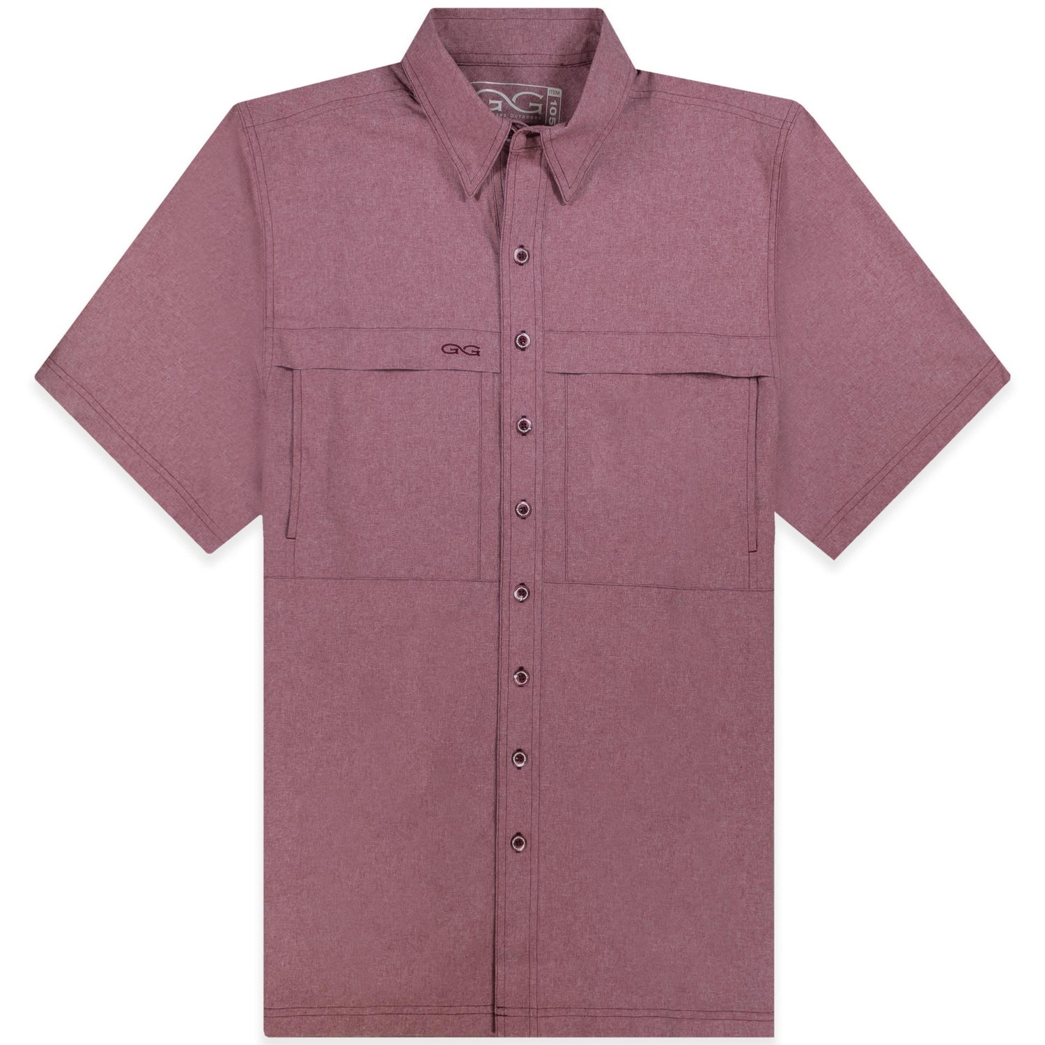 Maroon GameGuard Button Down
