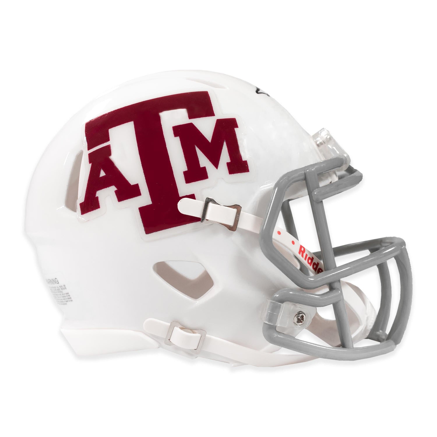 Johnny Manziel Signed White Riddell Mini Helmet