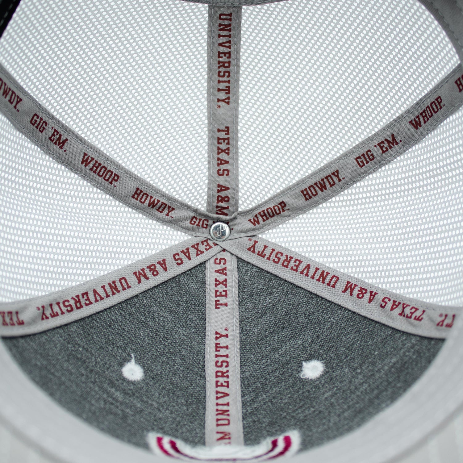 Texas A&M Maroon Hooey Logo Cap