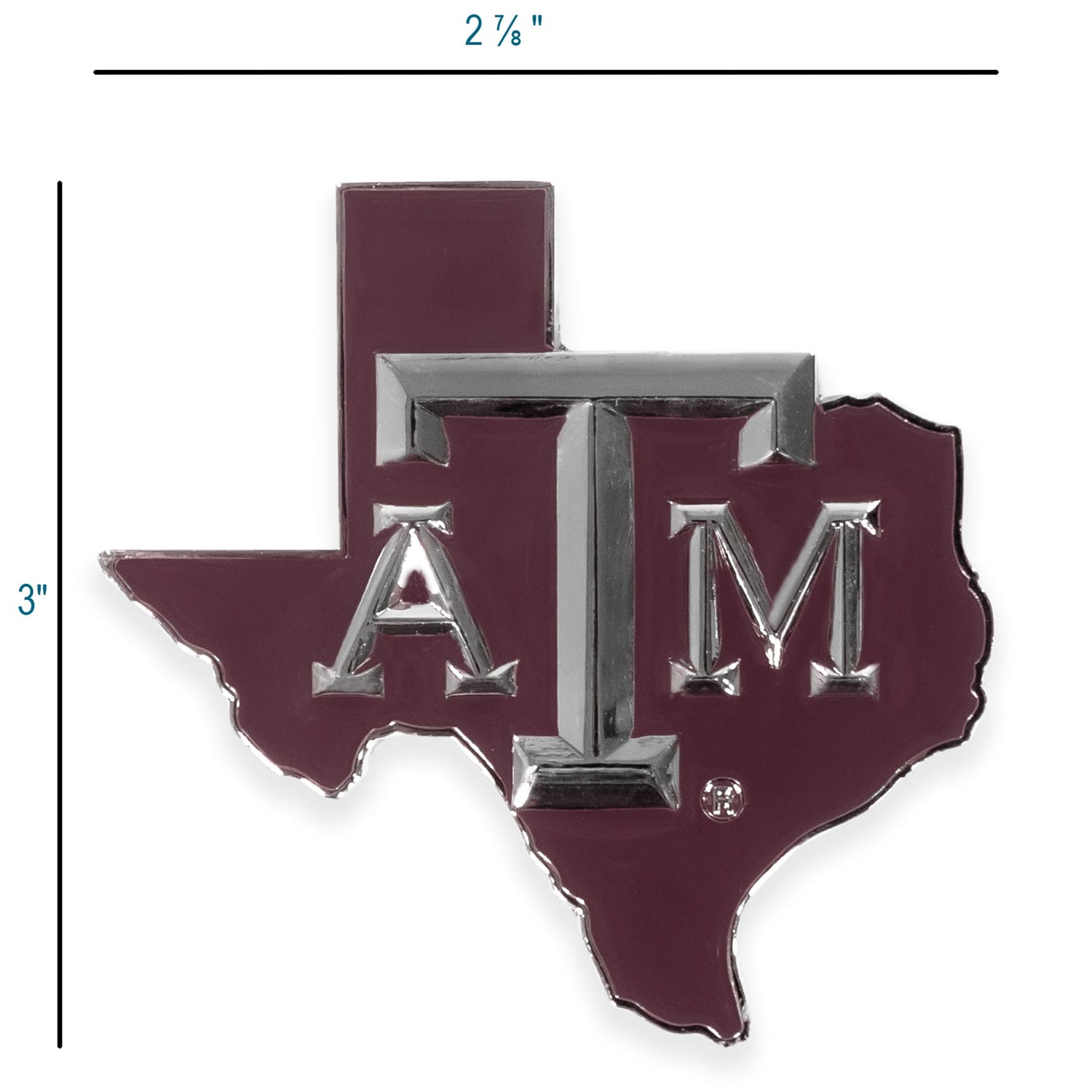 Texas A&M Maroon Lone Star Emblem