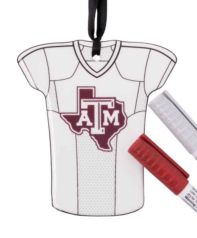Texas A&M Just Add Color Jersey Ornament