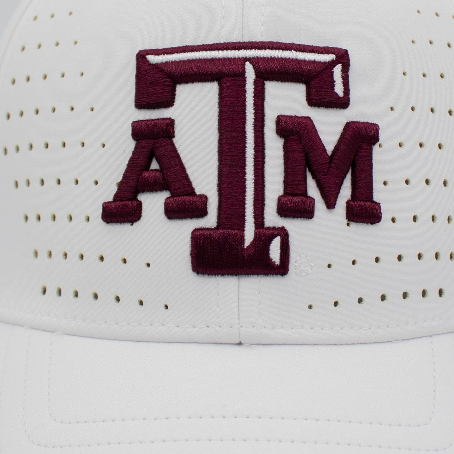 Texas A&M Adidas Structured Adjustable Laser Perf Cap
