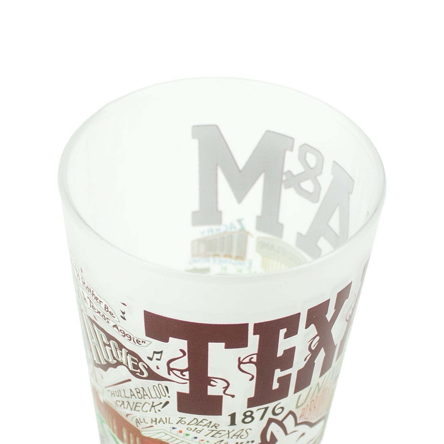 Texas A&M Catstudio Glass