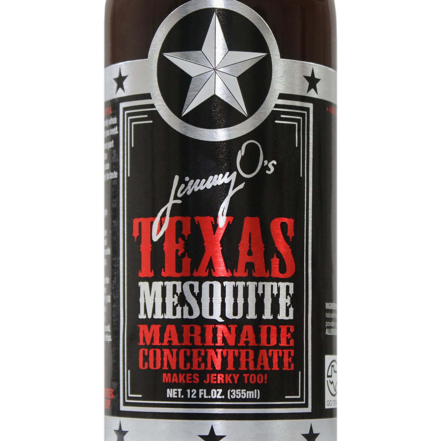 Jimmy O's Texas Mesquite Marinade Concentrate