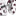 Texas A&M King Maroon And White Star Bow