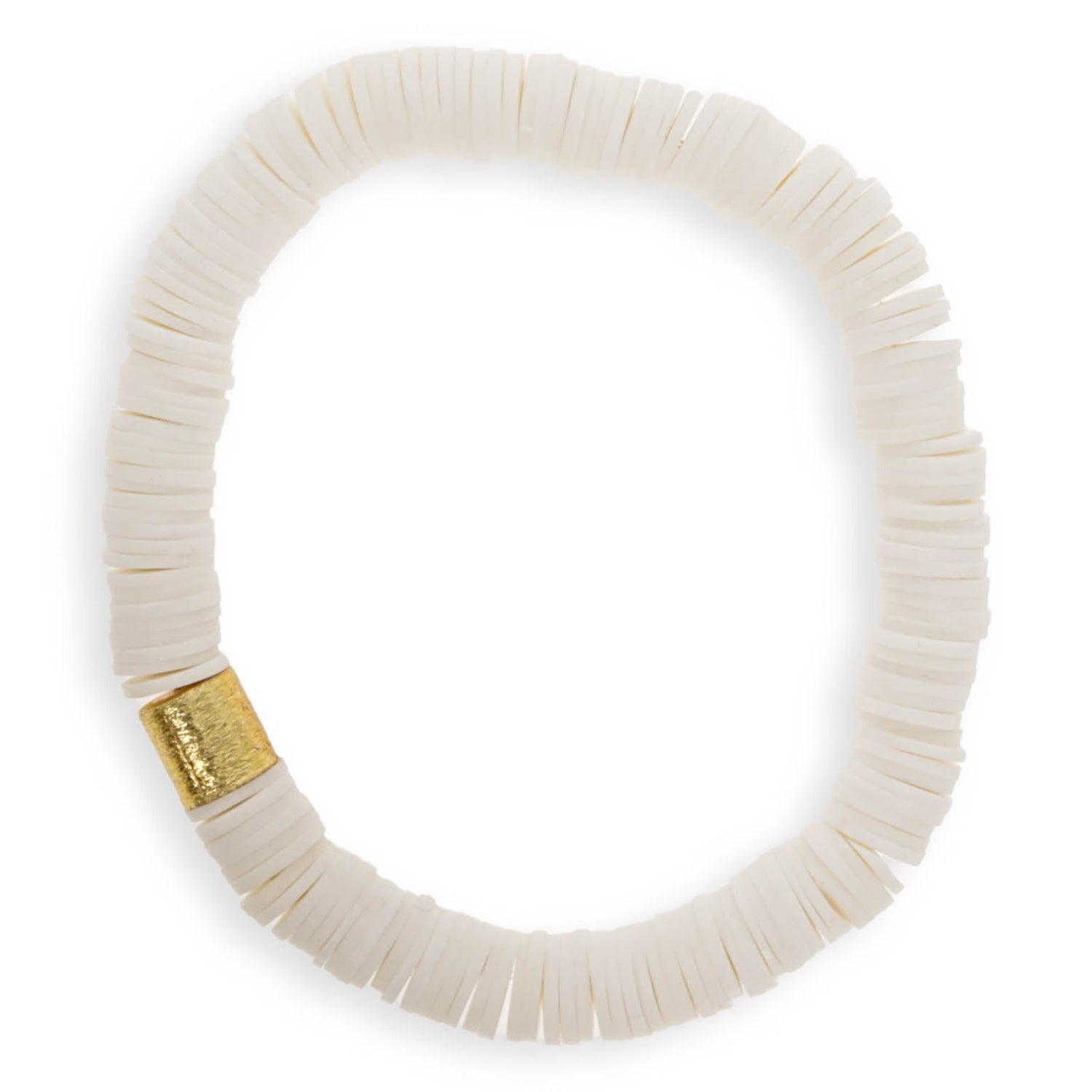 Maroon and White Bar Bracelet Set