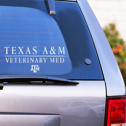 Texas A&M Aggie Veterinary Med Decal