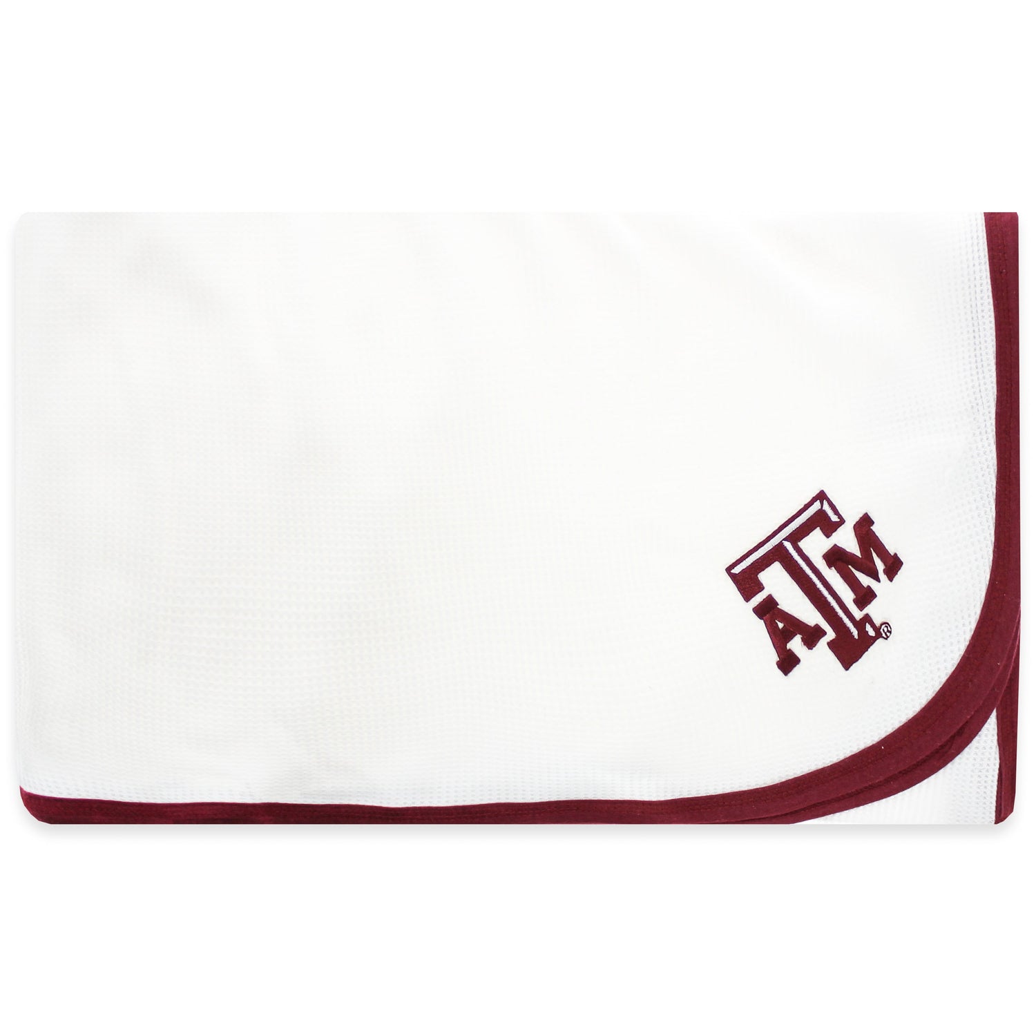 Texas A&M Maroon Trim Thermal Blanket