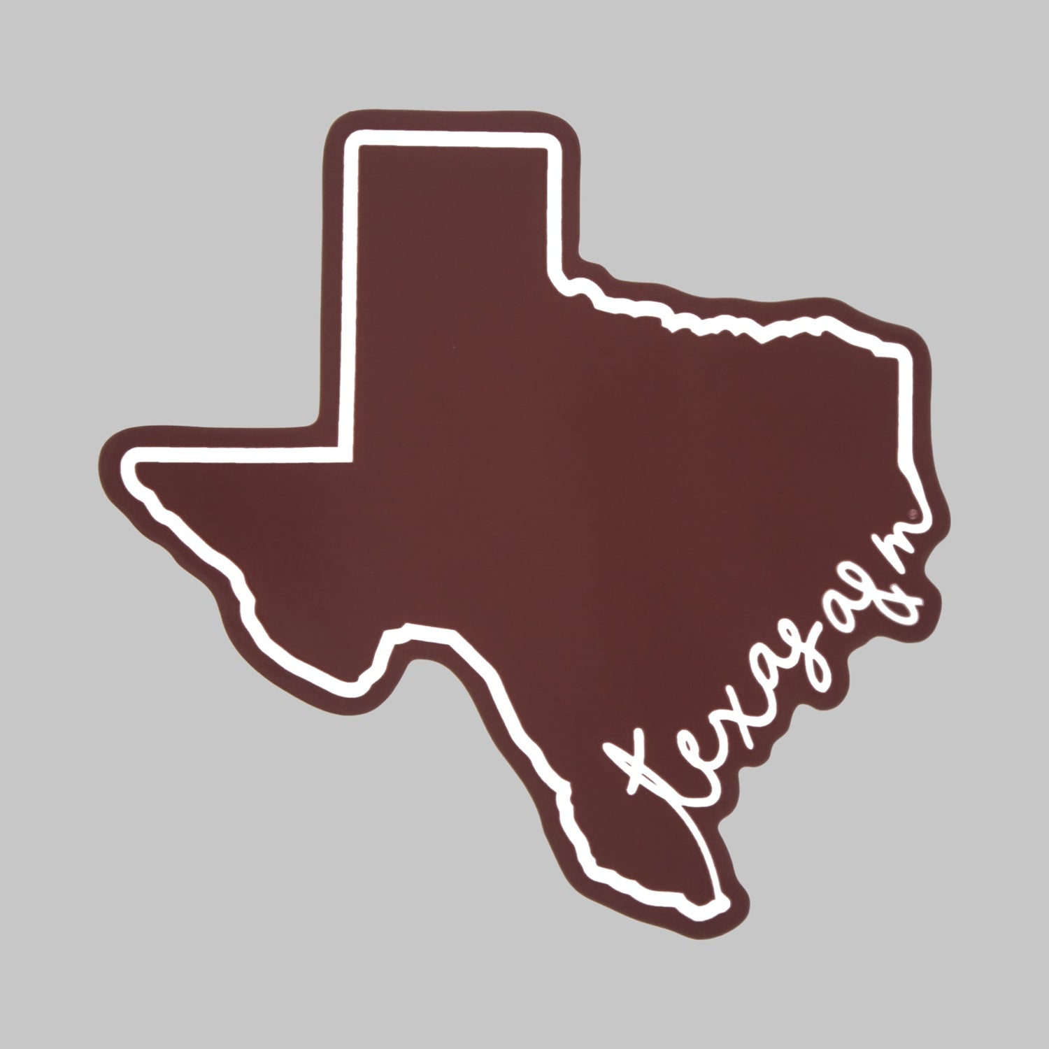 Texas A&M Script Dizzler Sticker