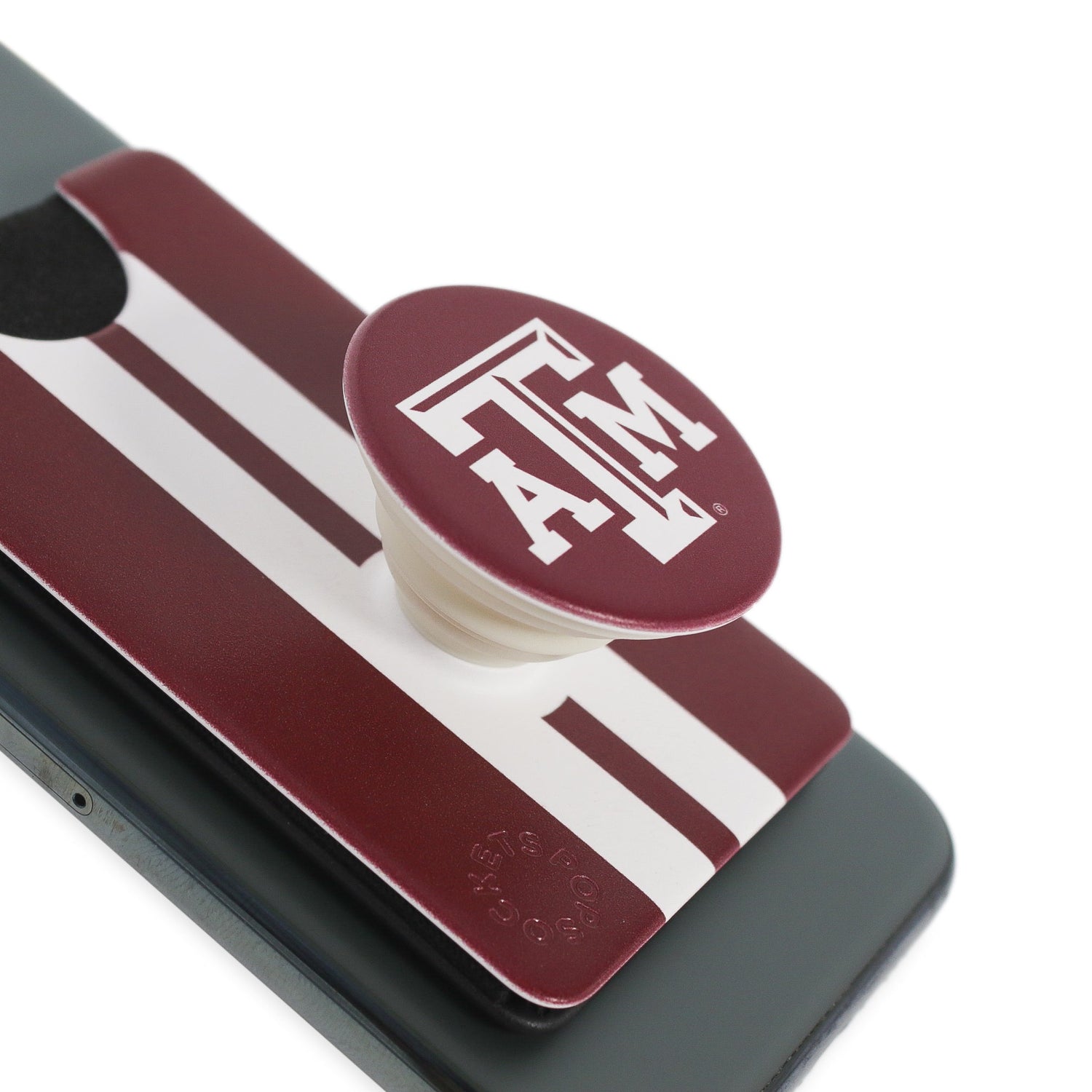 Texas A&M Integrated PopSocket Combo Grip & Wallet