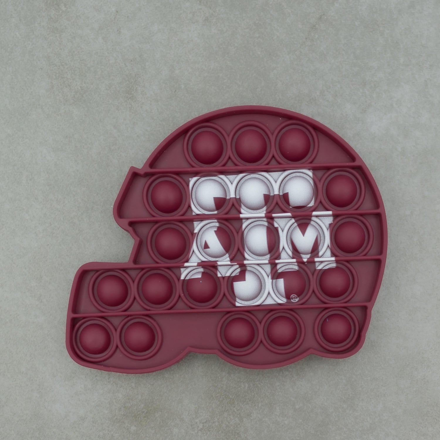 Texas A&M Football Helmet & Circle Push-Itz 2 Pack