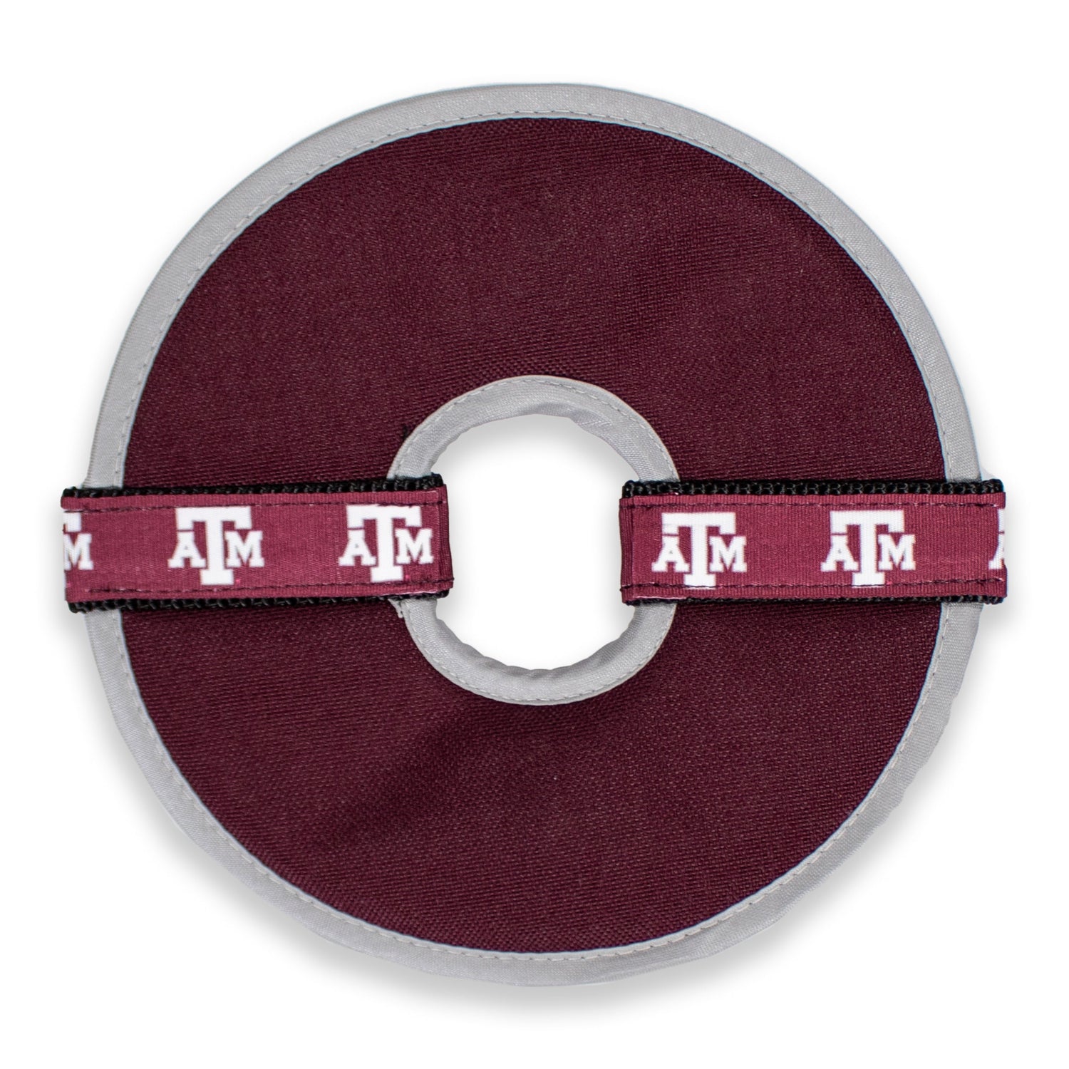 Texas A&M Flying Disc Squeaky Dog Toy