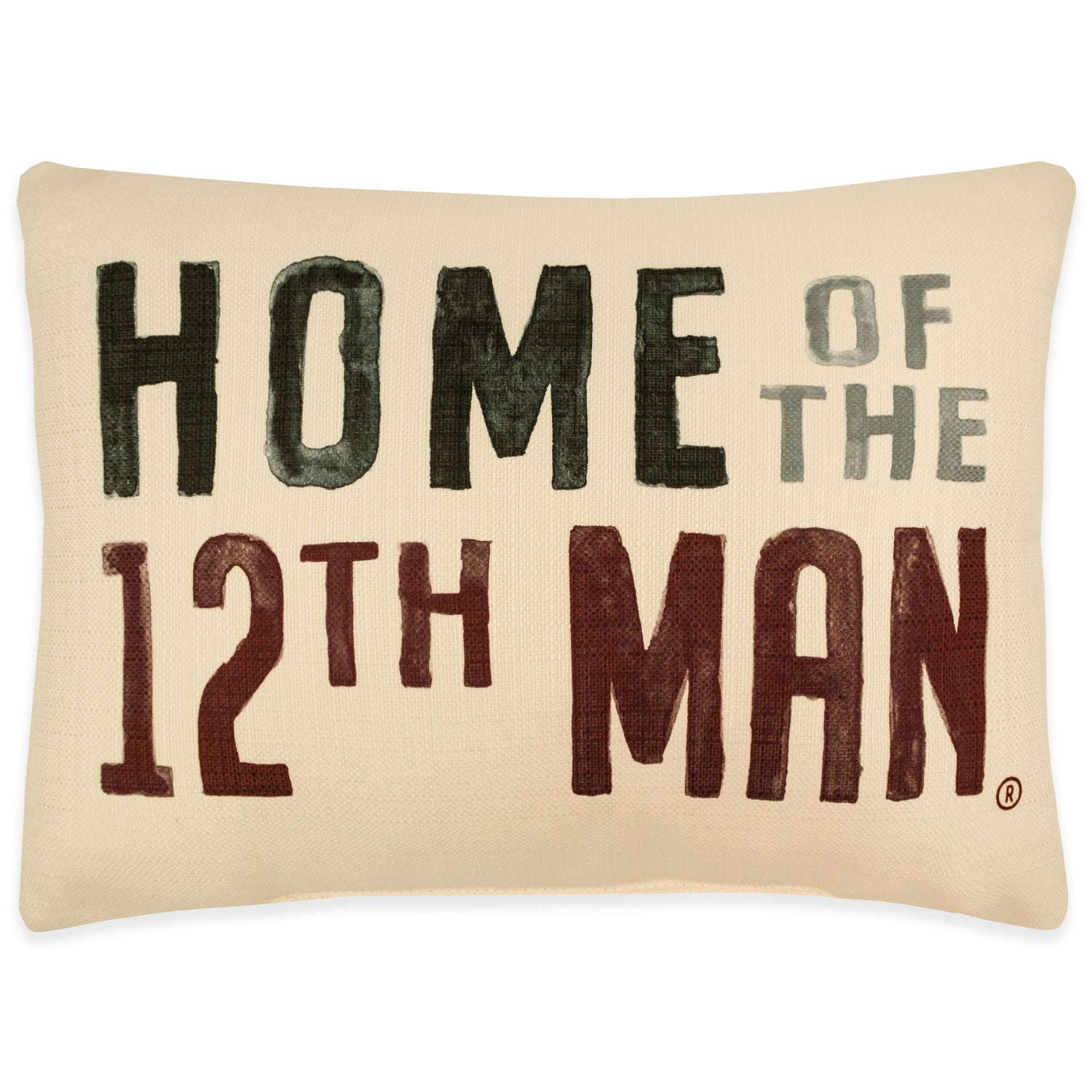 Texas A&M Home Of 12th Man Pillow