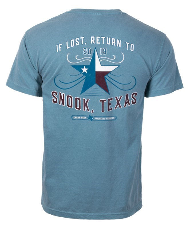 If Lost Return To Snook Texas Short Sleeve T-Shirt