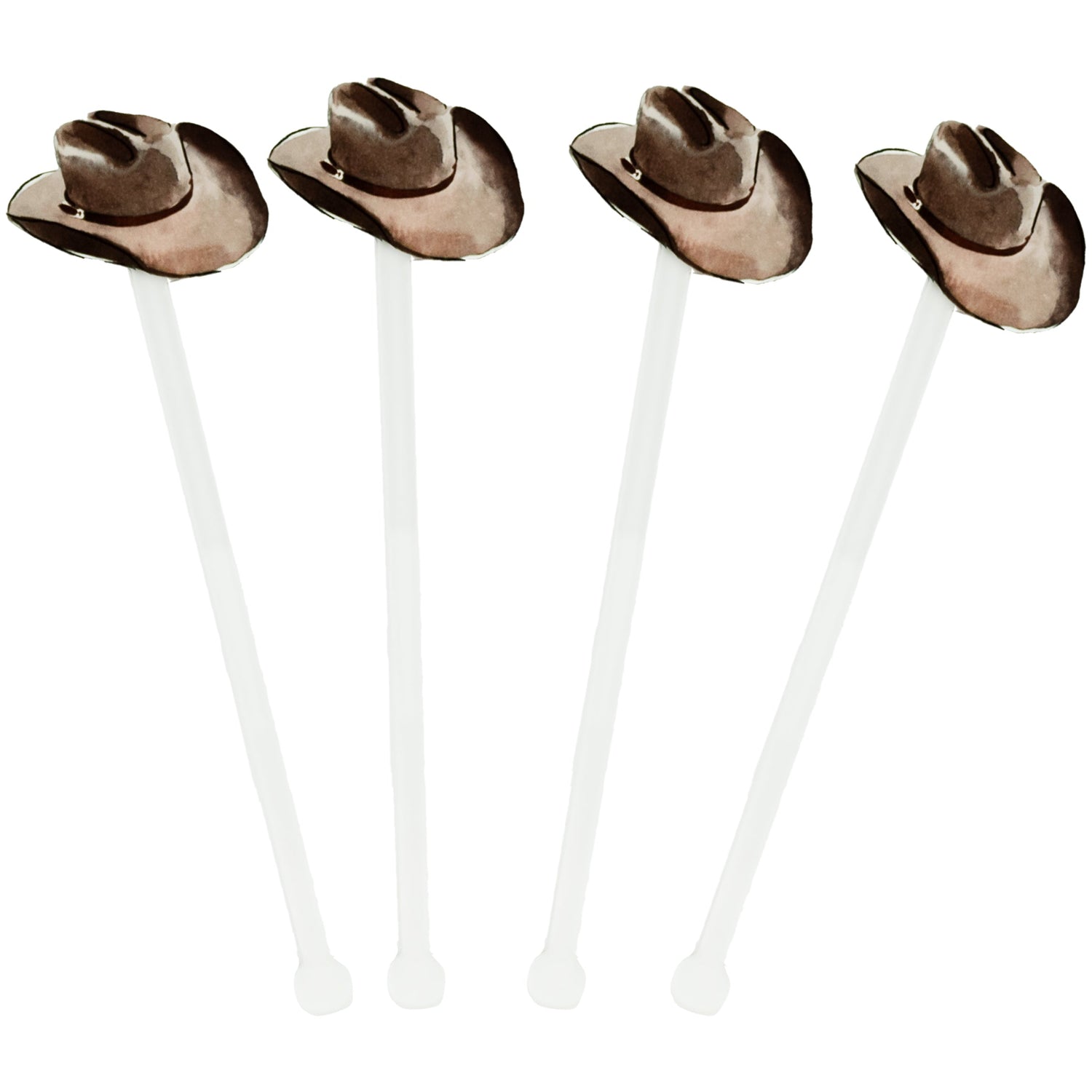 Cowboy Hat Acrylic Stick