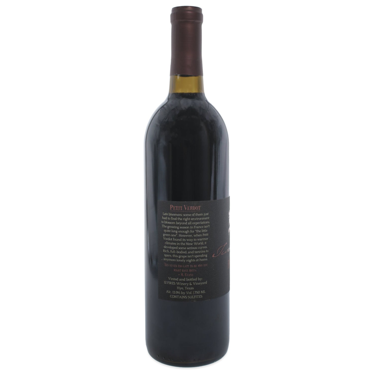 In Store Pickup Or Local Delivery Only: 12 Fires Petit Verdot 2017 Win